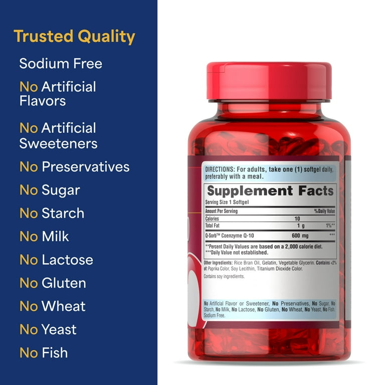 puritan's pride co q-0 and l-carnitine Amazon.com: Nature's Bounty CoQ10, Dietary Supplement, Supports Heart Health, 100mg Plus L-Carnitine, Twin Pack, 120 Softgels : Health & Household Puritan's Pride Glucosamine Chondroitin Mini