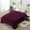 Solid-Purple, variant on JML Queen Size Bed Blanket, Plush Fleece Blanket for Bed Queen 83"x91" 5.7lb,2 Ply Raschel Bed Blanket Purple Floral Pattern