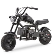 QEASET 49CC 2-Stroke Mini Bike,Gas Powered Dirt Bike,Off-Road Trail, with Big Headlight,Holiday Gifts