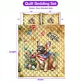thumbnail image 5 of French Bulldog Celebrates Spring and Enjoys a Happy Easter Quilt Bedding Set Dog Lover Gifts 1 Blanket Bed Cover 2 Pillowcases - 02001, 5 of 5