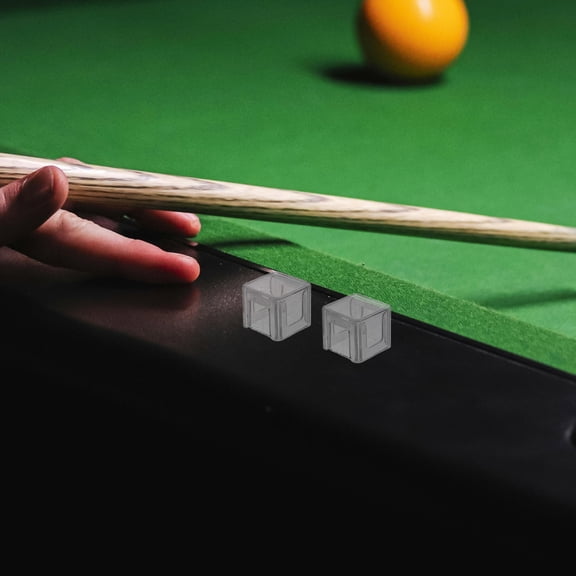 LOLIPPYY 3Pcs Pool Chalk Case Boxes for Home and Tournament Use with Transparent Viewing Window