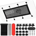 thumbnail image 1 of shiyou-Cable Management Under Desk, Wire Organizer Kit with Cable Clips, Cord Ties and Desk Cable Net, Desk Organizer Suitable for Offices, Home, Game Room, 1 of 4