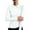 White_Christmas Gift for Womnen, variant on Fanxing Womens Lapel Pullover Sweater Slim Fit Long Sleeve Lightweight Base Layer Dressy Casual Business Basic Knit Pullover Top Beige 2XL