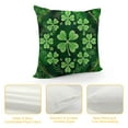thumbnail image 4 of Nawypu St Patricks Day Pillow Covers Happy St Patricks Day Pillow Covers Cushion Case Green Sofa Accents Spring Decoration for Home St Patricks Decorative, 4 of 5