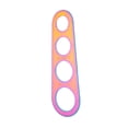 thumbnail image 3 of Fancyes Stainless Steel Spaghetti Measurer Tool Pasta Ruler Noodle Serving Size Tool colorful, 3 of 8