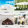 thumbnail image 6 of Dayplus 10'X10' Gazebo Marquee Outdoor Party Tent Gazibo Gazeebo with 4 Sides, 6 of 6