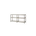 thumbnail image 2 of Homestock Antique Accents Bookcase, Bookshelf Etagere, Book Tree, Stylish Display for Books & D cor, Ample Storage For A Chic And Functional Living Space - Color:WEATHERED GRAY,Size:5 Tier-Color:Black, 2 of 2