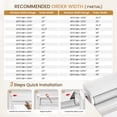 thumbnail image 5 of Grandekor No Drill Zebra Blinds for Windows,Cordless Zebra Shades Dual Layer, Pull Down Roller Shades Free-Stop,27"W x 64"H,White,Easy to Install for Home, Office, Bedroom, 5 of 8