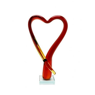 Dale tiffany Red Opus Sculpture / Figurine