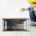thumbnail image 4 of TISHITA Mini 1/18 Diorama Simulation Parking Lot Double Garage w/ Desktop Decor Gray Wall, 4 of 8
