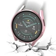 thumbnail image 5 of Compatible With Samsung Galaxy Watch5 40mm Screen Protector Tempered Glass Film + Electroplated Frosted Case All Inclusive Watch Case Smart Watch Accessories, 5 of 5