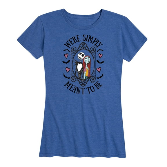 The Nightmare Before Christmas - We're Simply Meant To Be - Women's Short Sleeve Graphic T-Shirt