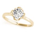 thumbnail image 1 of 0.35 Ct Halo Wedding Engagement Diamond Ring-10K Gold, 1 of 7