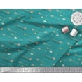 thumbnail image 3 of Soimoi Green Cotton Duck Fabric Text & Arrow Tribal Print Sewing Fabric Yard 42 Inch Wide, 3 of 3