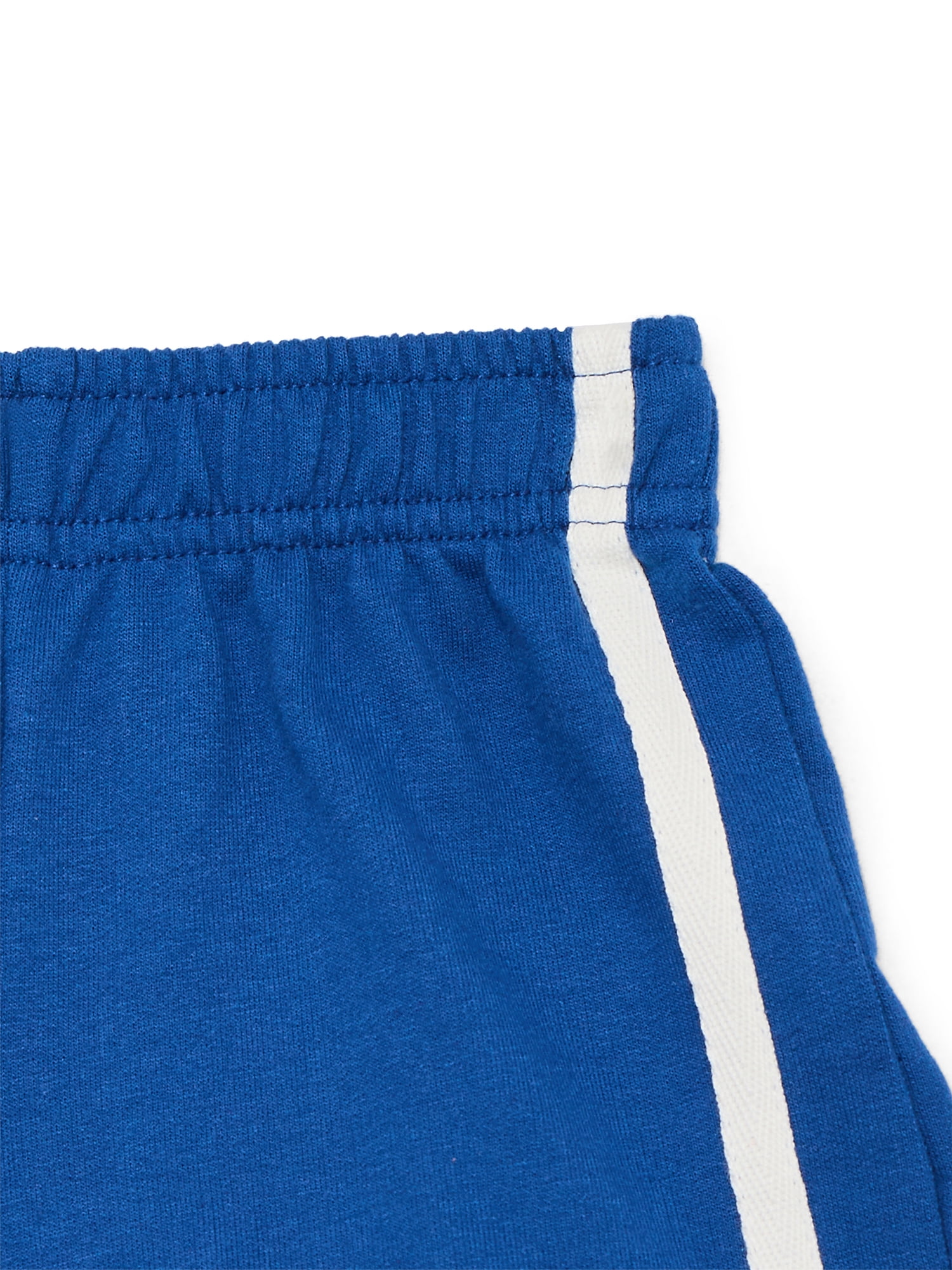 Wonder Nation Baby Boy French Terry Taped Shorts, Sizes 0-24 Months