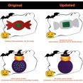 thumbnail image 5 of Decoración para colgar de brujas de calabaza DIY de fieltro para niños, artesanías y kits, adornos adhesivos, decoraciones para fiestas de Halloween Feliz Sencillez, 5 of 5