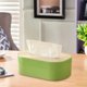 thumbnail image 5 of MTBLYS Funda para caja de pañuelos de papel|Dispensador de pañuelos de gran capacidad con tapa de madera|Almacenamiento de pañuelos faciales para escritorio|sala de estar|dormitorio|baño|cocina, 5 of 6