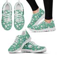 thumbnail image 1 of Zapatos planos con estampado de dibujos animados de dientes de dentista para mujer, zapatillas informales transpirables y antideslizantes, 1 of 6