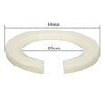 thumbnail image 4 of 10pcs E27 To E14 Lampshade Ring Adapter White Light Shades Collar Ring Adaptor Bulb Holder Lamp Shade Accessories, 4 of 5