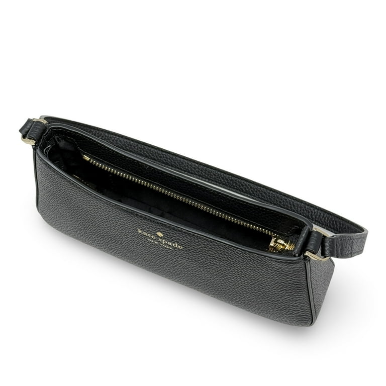 みっちゃん Kate spadeショルダーバッグブラック レザーポシェット Kate Spade New York Women's Julia Small Slim Zip Shoulder Bag