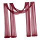 thumbnail image 3 of de mesa de gasa con arco de boda, cortinas de cenador, cubierta de mesa decorativa creativa y reutilizable práctica para suministros de fiesta borgoña, 3 of 8