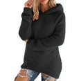 thumbnail image 2 of Wlynlyn Fuzzy Hoodies for Women Casual Long Sleeve Sherpa Fleece Sweatshirts Loose Comfy Lightweight Hooded Sweatshirt, 2 of 10
