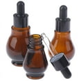 thumbnail image 4 of 30ml Empty brown Glass Dropper Bottles with Pipette for Essential Oil 1pcs, 4 of 10