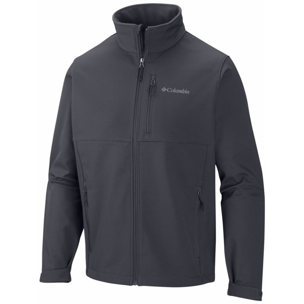 Columbia Columbia Ascender Front Zip Omni Shield Softshell Jacket Graphite Walmart Com Walmart Com