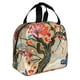thumbnail image 2 of Disketp Butterflies And Flowers Painting for Insulated Lunch Bag for Women and Men, Perfect for Work, Hiking, Picnic, 2 of 8