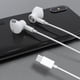 thumbnail image 2 of Auriculares intrauditivos con cable de alta resolución, graves extra, aislamiento de ruido y micrófono para iPhone, iPod, iPad, MP3, Huawei y Samsung, auriculares livianos con control de, 2 of 5
