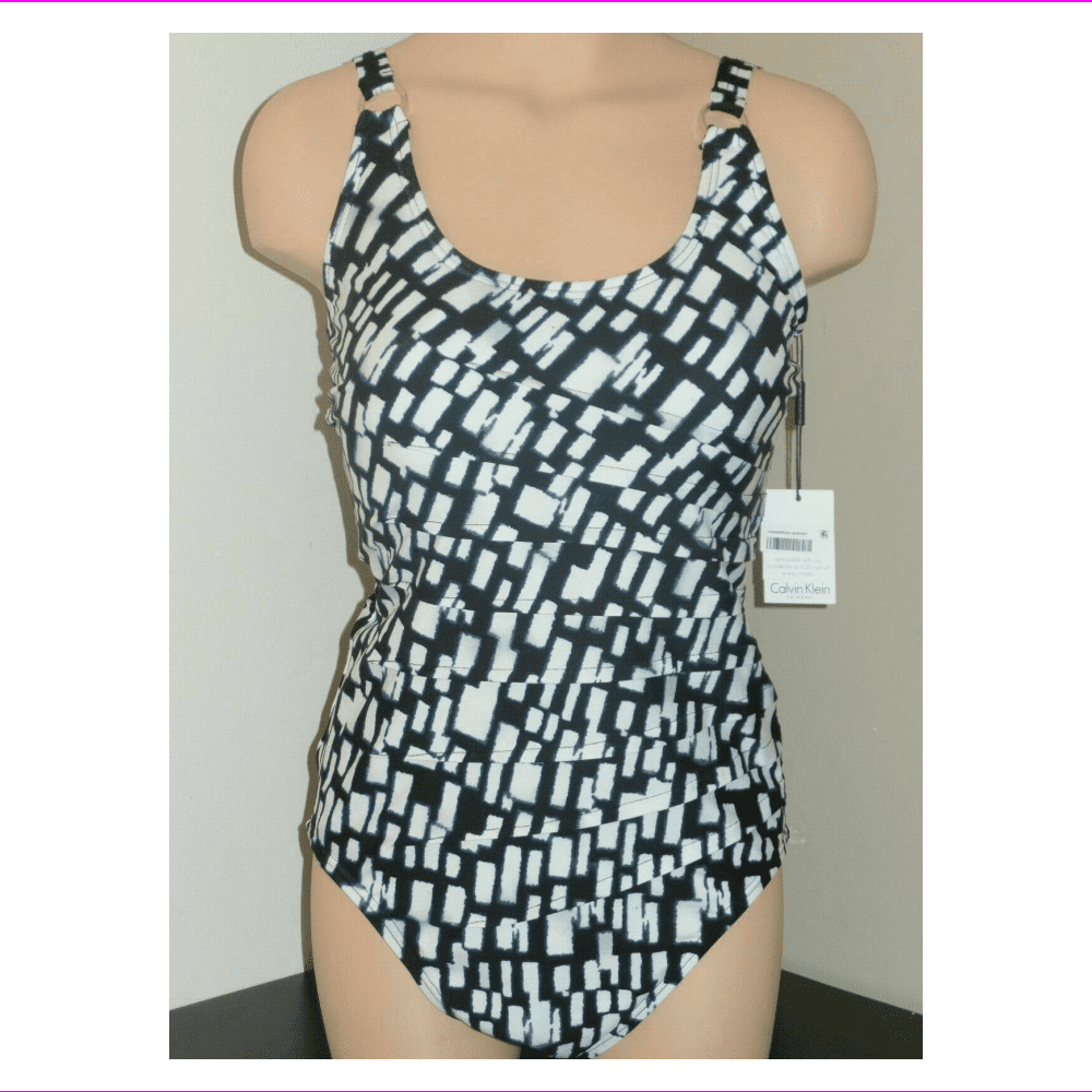 Calvin Klein Women's Starburst OnePiece Swimsuit , Size 12