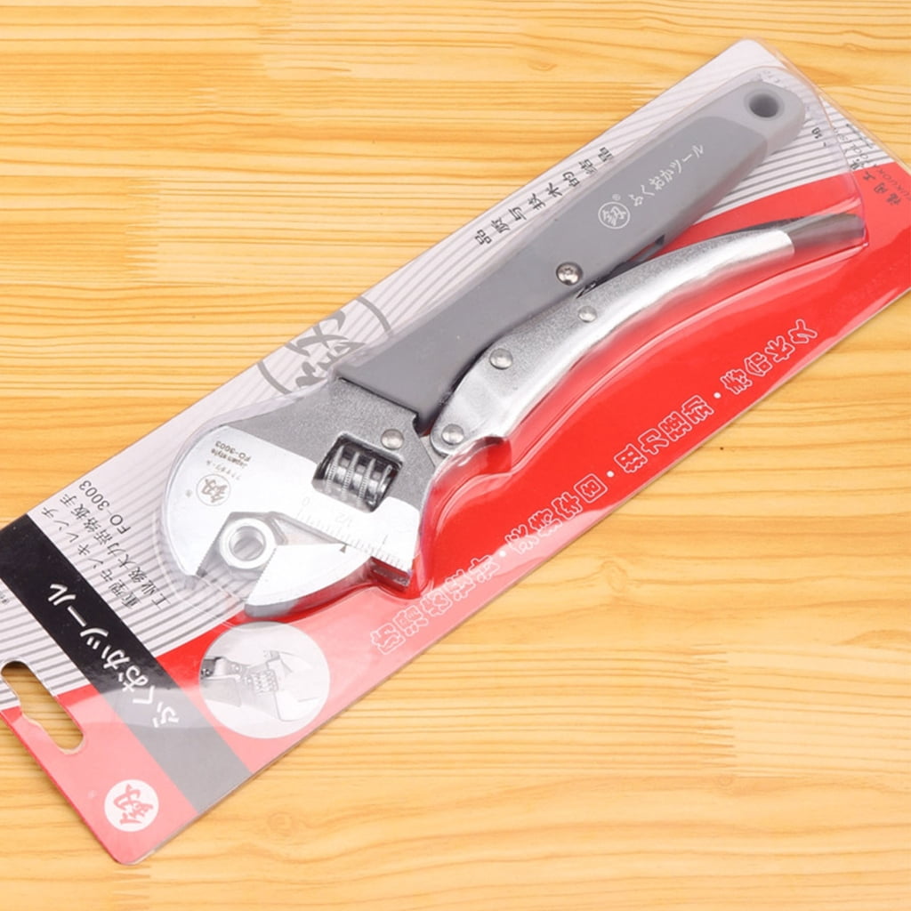 10inch Professional DIY Universal Adjustable Wrench Multi-function Long Handle Large Open Monkey Spanner Hand Tools