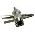 4 Way Tire Valve Stem Core Remover / Installer Tool HEAVY DUTY
