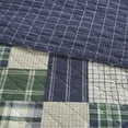 thumbnail image 4 of Madison Park King/Cal King Timber 3-Piece Reversible Printed Quilt Set, Green/Navy, 4 of 9