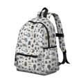 thumbnail image 2 of Police and Helicopter White Pattern Backpack for School, Cute School Bag with Adjustable Shoulder Straps and Padded Back, 13.4"x11"x4.7", 2 of 5