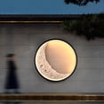 thumbnail image 6 of Moon wall light 3D three-dimensional indoor and outdoor universal, outdoor waterproof IP65 remote control dimming background wall decorative light, 6 of 11