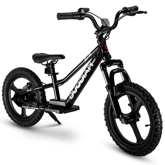 Electric Bike for Kids, 250W Motor, Up to 13.7 MPH, 36V 5.2Ah Battery with 16" Tires, Disc Brake for Aged 5-12, Electric Bicycle for Children & Teenagers,Black