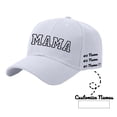 thumbnail image 2 of ManxiVoo Personalized Custom Name Embroidery Baseball Hat for Mothers Day Birthday Gift and Outdoor Wear, 2 of 8