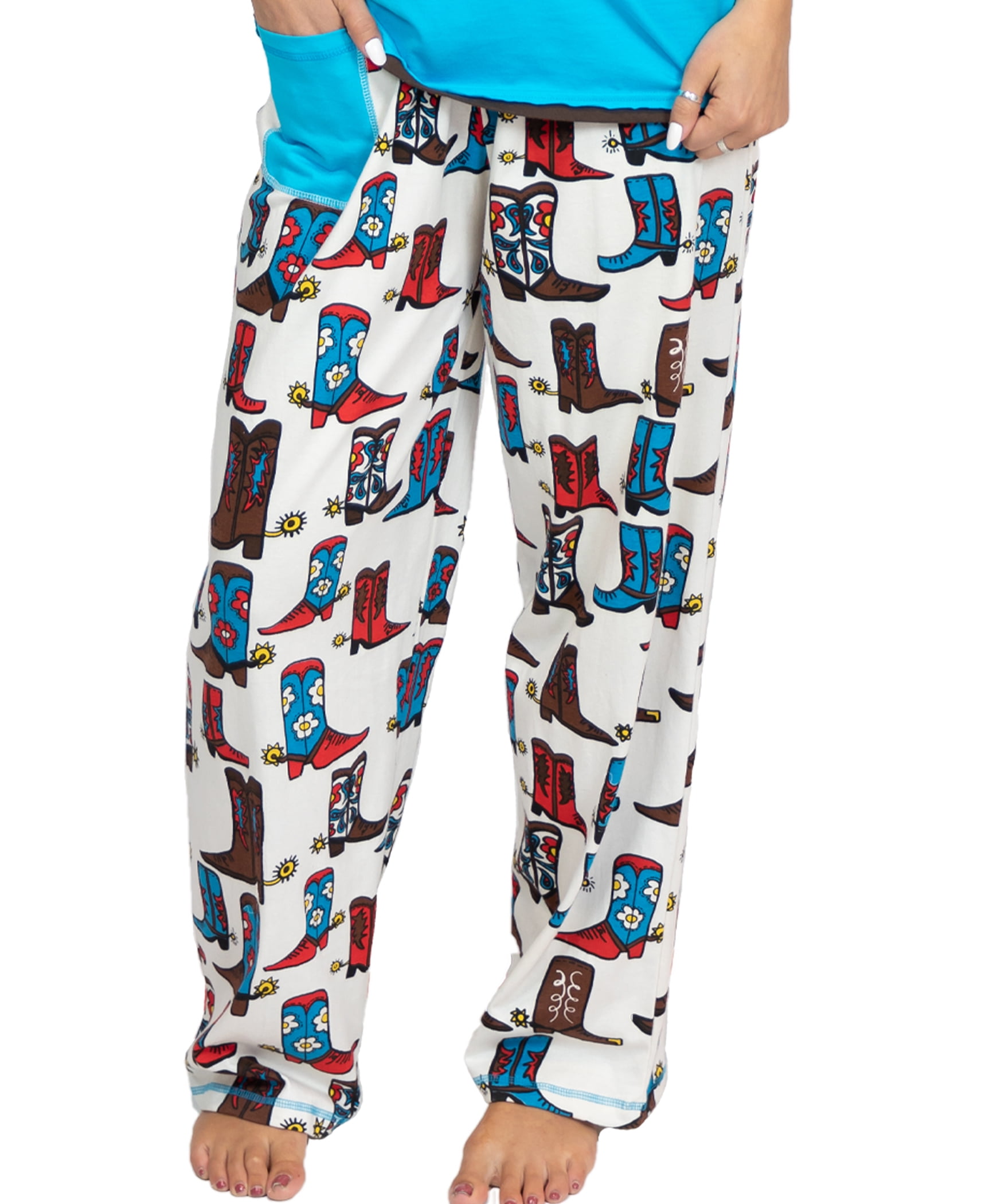 LazyOne Pajamas for Women, Cute Pajama Pants and Top Separates, Boot