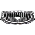 thumbnail image 2 of For 11-13 Regal (Base & CXL) Front Grille Assembly Chrome Shell w/Black Insert, 2 of 5