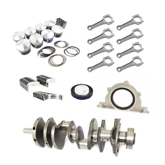 Crankshaft Piston & Ring Kit Con-Rod Bearing Set For 2003-2008 Jeep Dodge Chrysler Ram 5.7L V8 GAS