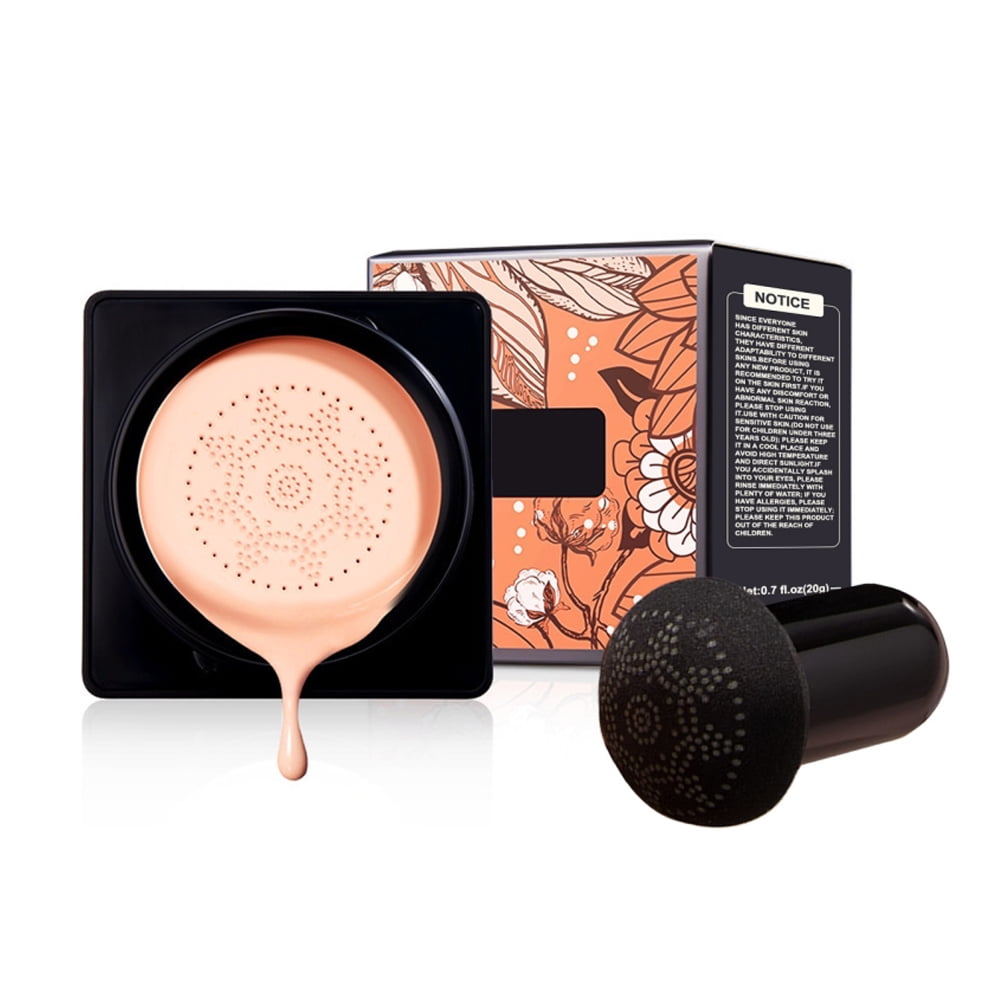 Mushroom Head Air Cushion BB Cream Waterproof and Sweat Resistant BB Cream Foundation Invisible Pores and Brighten Skin Tone