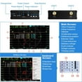 thumbnail image 3 of Vna F V2 50KHz-3GHz Vector Network Analyzer HF VHF UHF VNA 4.3" Touchscreen 5000mAh High Precision Antenna Analyzer, 3 of 5