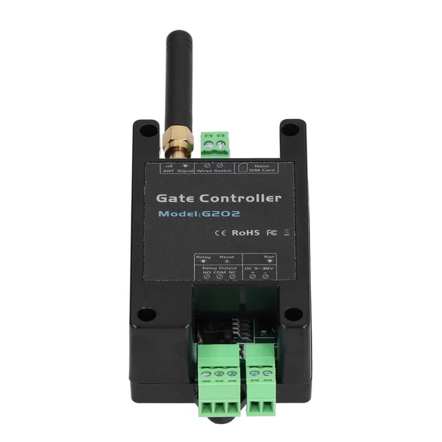 Abridor De Puerta 2G, Conveniente Abridor De Puerta GSM Control Remoto Inalámbrico De 9-36 V Para Barandillas Para Postes De Puerta Para Persianas Para Control De Acceso Para
