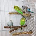 thumbnail image 4 of Juguetes de madera de pájaros pequeños libres de olores 6 piezas juguetes para loros Budgies macaws Feliz Sencillez, 4 of 5