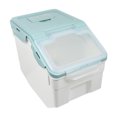 thumbnail image 2 of 1pc Pet Food Bucket Dog Almacenamiento de alimentos contenedor de almacenamiento sellado Suministros de mascotas, 2 of 5