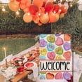 thumbnail image 5 of Valentine's Day Welcome Garden Flag 12×18 Inch - Double-Sided Conversation Hearts Design, Weatherproof Polyester Yard Decor for Outdoor Lawn, Patio, 5 of 8