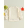 thumbnail image 4 of Musuos Child Halloween Sweatshirt 6 12 18 24M 3 4T Casual Letter Print Long Sleeve Round Neck Loose Pullover Spring Fall Tops for Toddler Boys Girls, 4 of 8