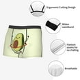 thumbnail image 6 of Disketp Cute Avocado Doing Exercise Men'S Boxer Briefs,Soft And Breathable Cotton Underwear With Comfortflex Waistband, 6 of 9