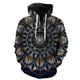 thumbnail image 1 of Sudadera con capucha y cremallera Mandala para hombre, primavera de 2024, gran oferta, estilo hip hop, Harajuku de gran tamaño, con capucha, chaquetas, sudaderas, camisetas de manga larga., 1 of 6